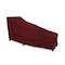 Eevelle Meridian Day Chaise Lounge Cover, Burgundy, 36 in L x 30 in W x 82 in H MDCHSLNG_36W_82L_30H-BRG - alternate 1